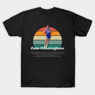 Cade Cunningham Vintage V1 T-Shirt